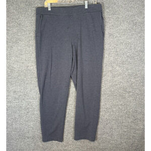 J Jill Pants Womens XL Blue PureJill Affinity French Terry Slim Leg Pant Stretch